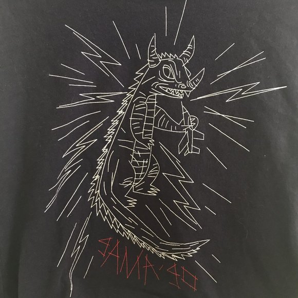 Gama-Go Tops - Gama-Go Tim Biskup Kaiju Godzilla T-Shirt